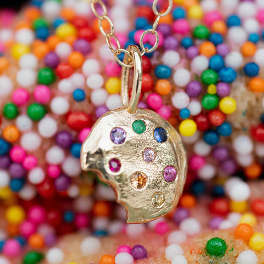 Birthday-Cookie-Necklace-Ale-Weston-14k-Gold