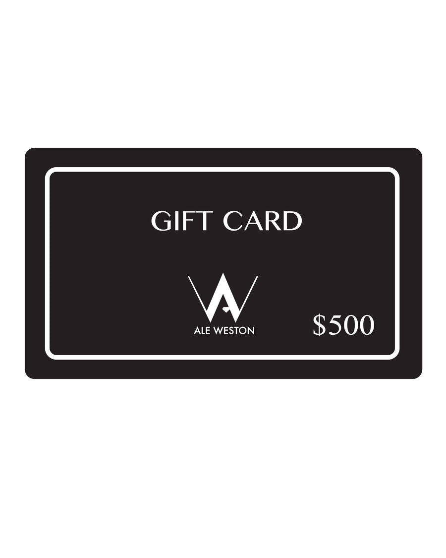 GIFT CARDS - ALE WESTON