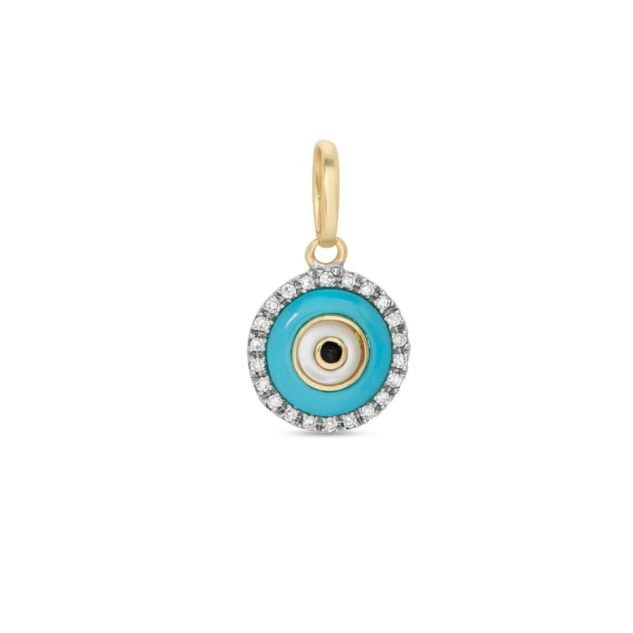 ALE WESTON OCEAN  EYE OF PROTECTION DIAMOND CHARM