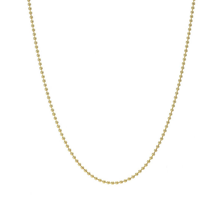 Ale Weston 14k Gold Ball Chain Necklace