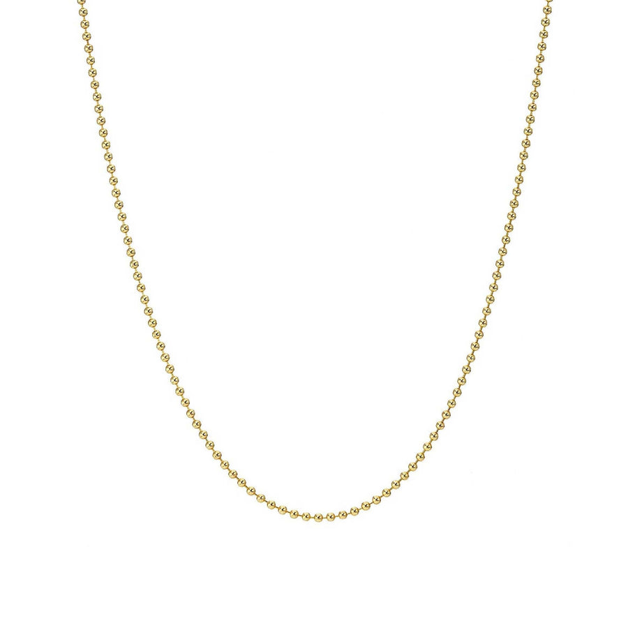 Ale Weston 14k Gold Ball Chain Necklace