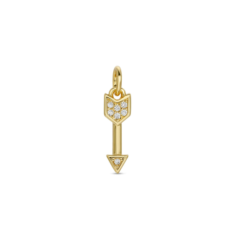 Ale Weston Dainty Arrow CZ Pave Charm