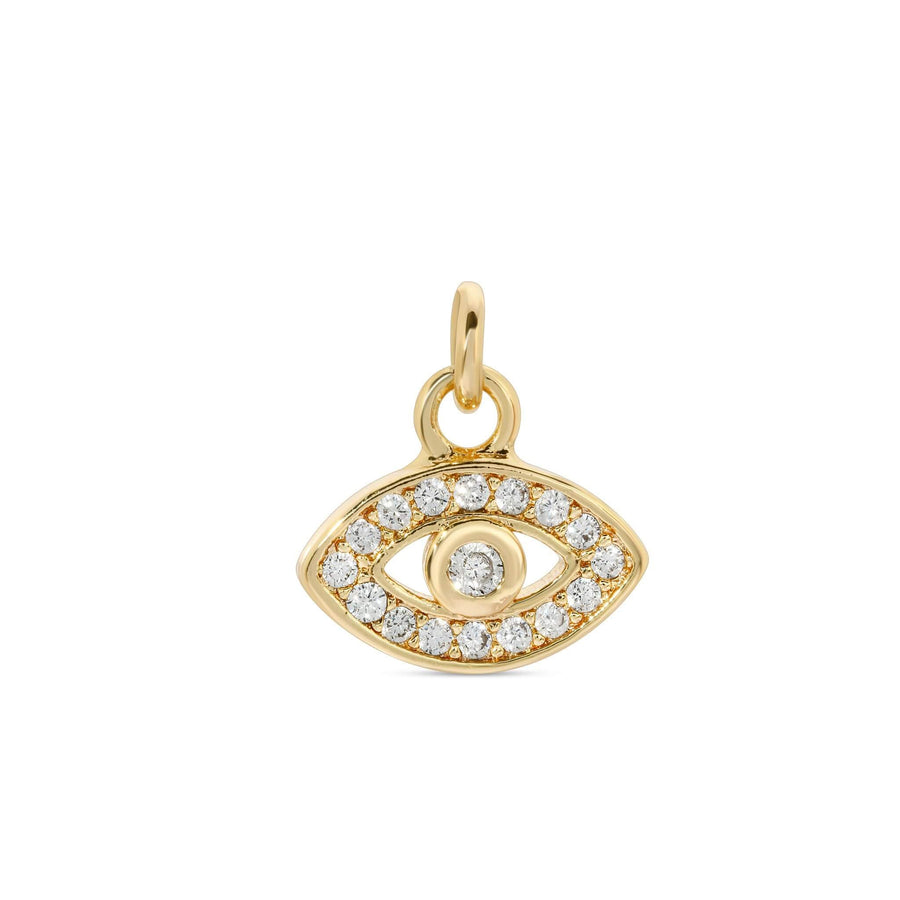 Ale Weston Evil Eye CZ Pave Charm