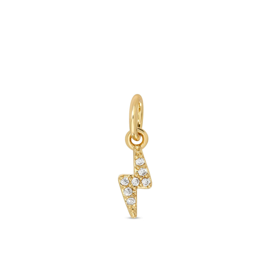 Ale Weston Lightning Bolt CZ Pave Charm