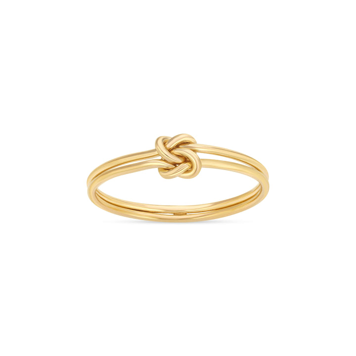 Ale Weston Double Knot Ring, 14k Gold Filled