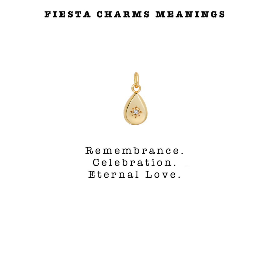    Ale-Weston-Fiesta-Charms-Meanings-Tear-Drop-CZ-Charm