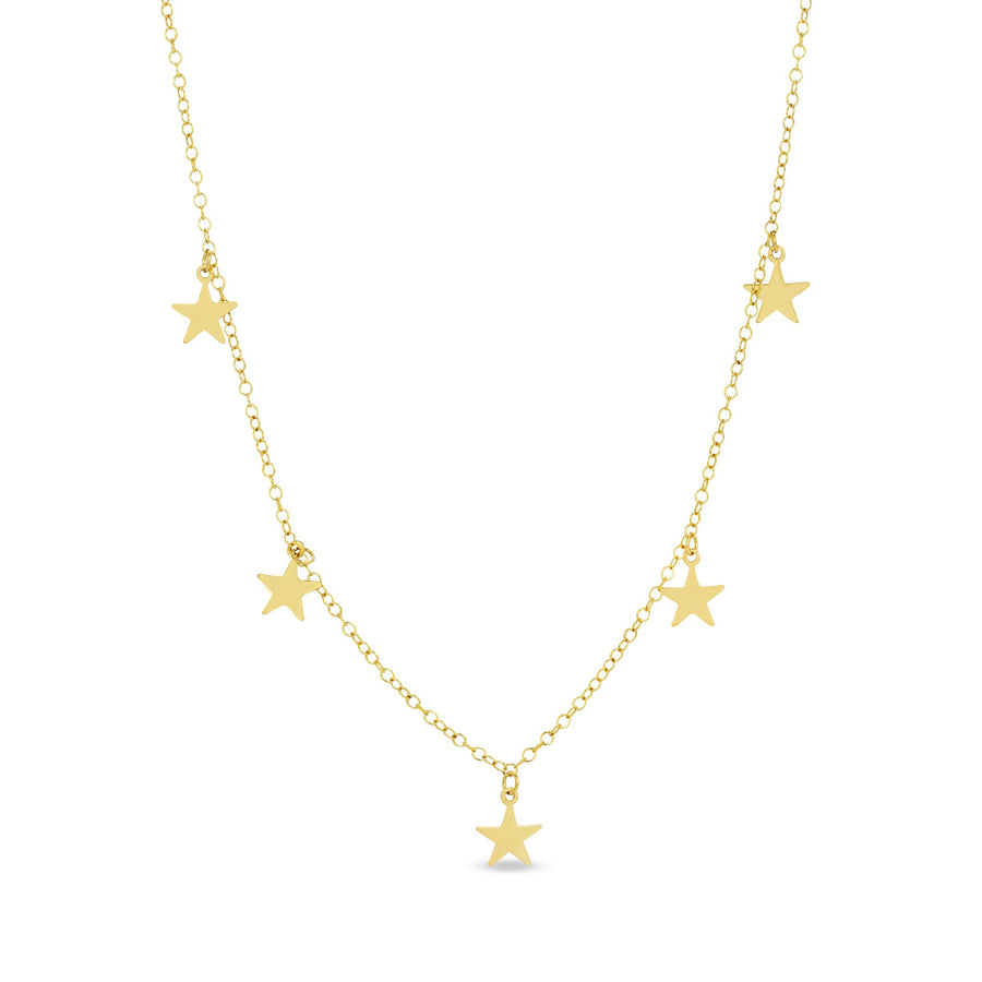 Ale Weston Gold 5 Star Necklace