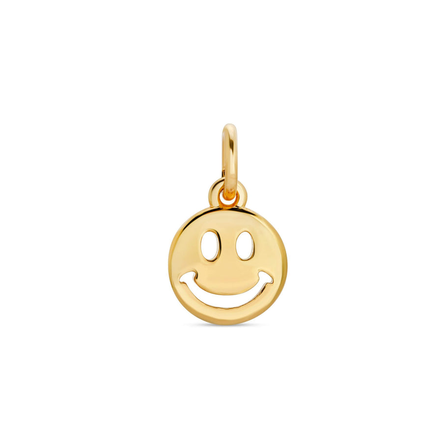 Ale Weston Gold Happy Face Charm