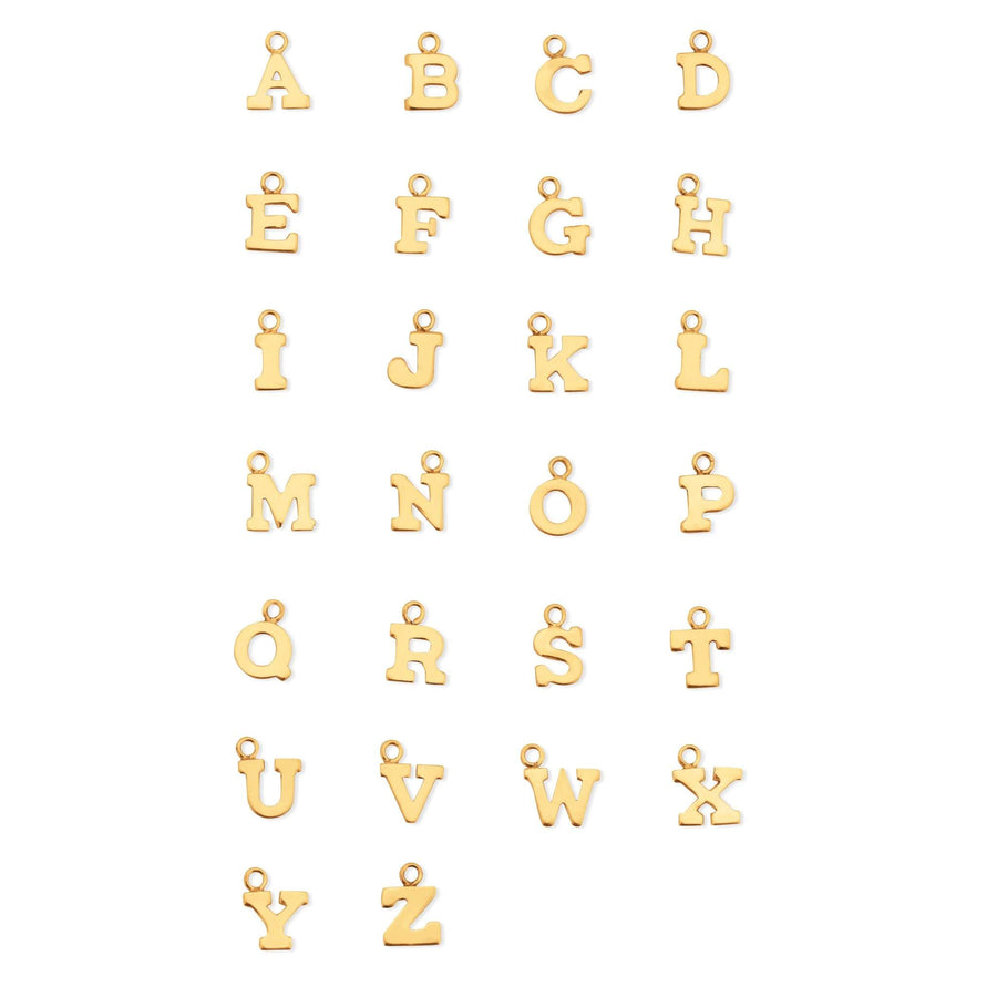 Ale Weston Gold Letters Alphabet