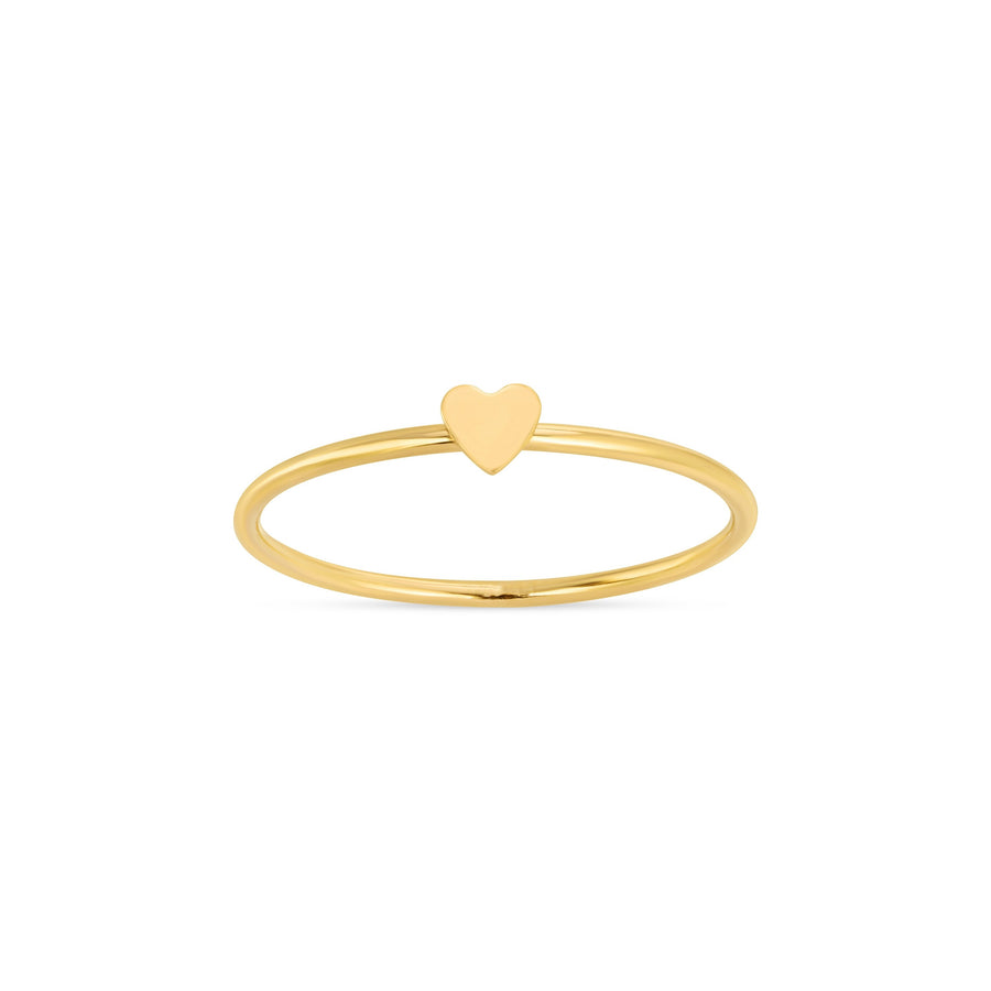 Ale Wesston Golden Heart Stacker Ring 14k Gold Filled