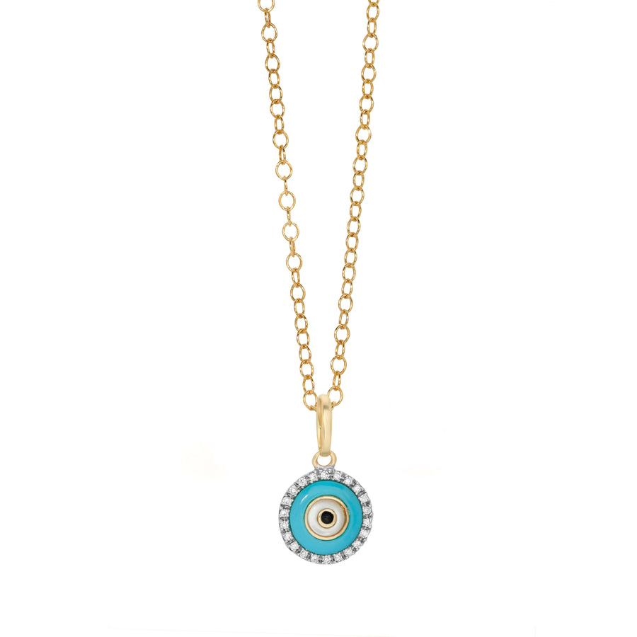 ALE WESTON OCEAN  EYE OF PROTECTION DIAMOND NECKLACE