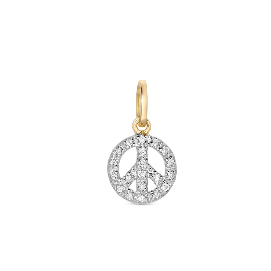 Ale Weston Peace And Love Forever Diamond Charm, 14k Gold