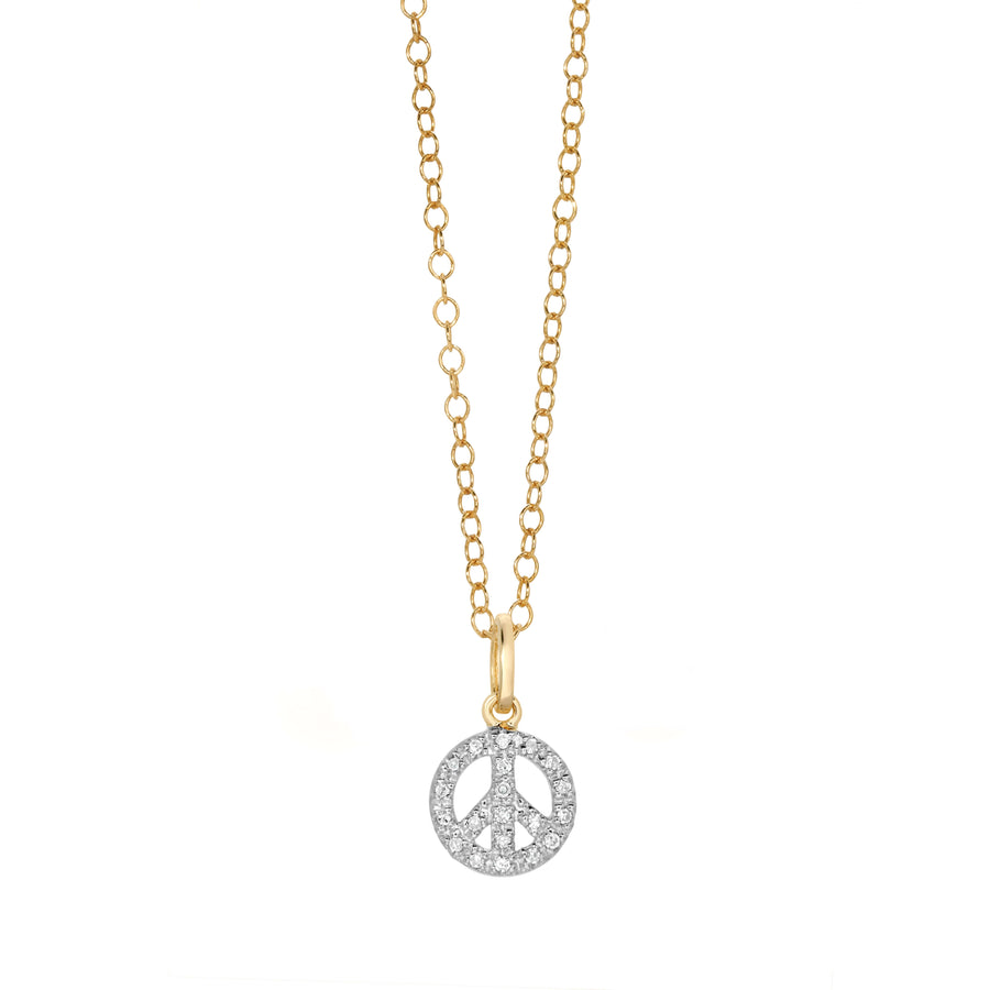 Ale Weston Peace And Love Forever Diamond Charm, 14k Gold