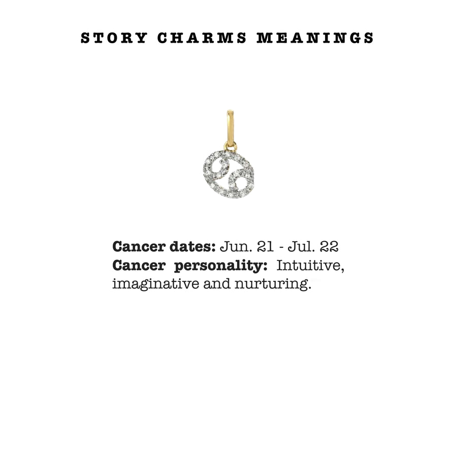    Ale-Weston-Story-Charm-Meanings-Cancer-Zodiac-Sign-Pave-Diamond-14k-Gold.