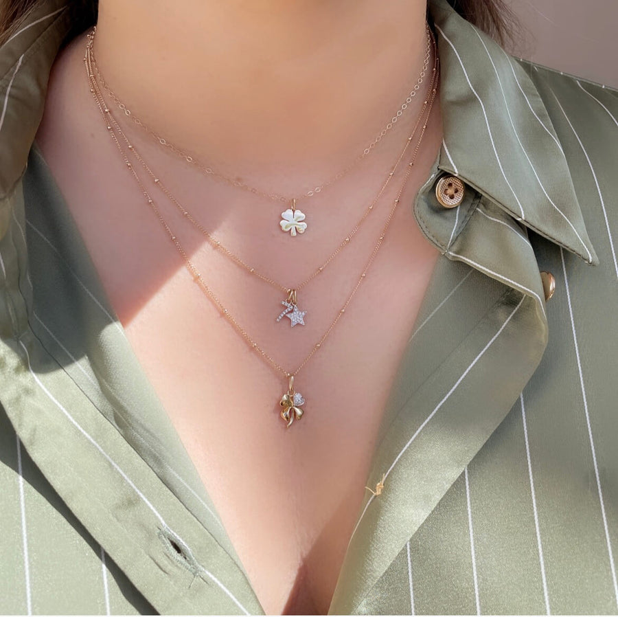 Ale-Weston-Story-Charms--Clover-Charm-Guidance-Star-Charm-Lucky-Diamond-StPatricks-Look