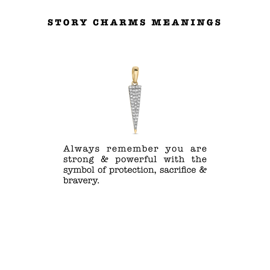    Ale-Weston-Story-Charms-Meanings-Dagger-Bravery-Diamond-Charm