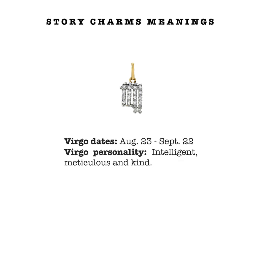    Ale-Weston-Story-Charms-Meanings-Virgo-Zodiac-Sign-Pave-Diamond-14k-Gold