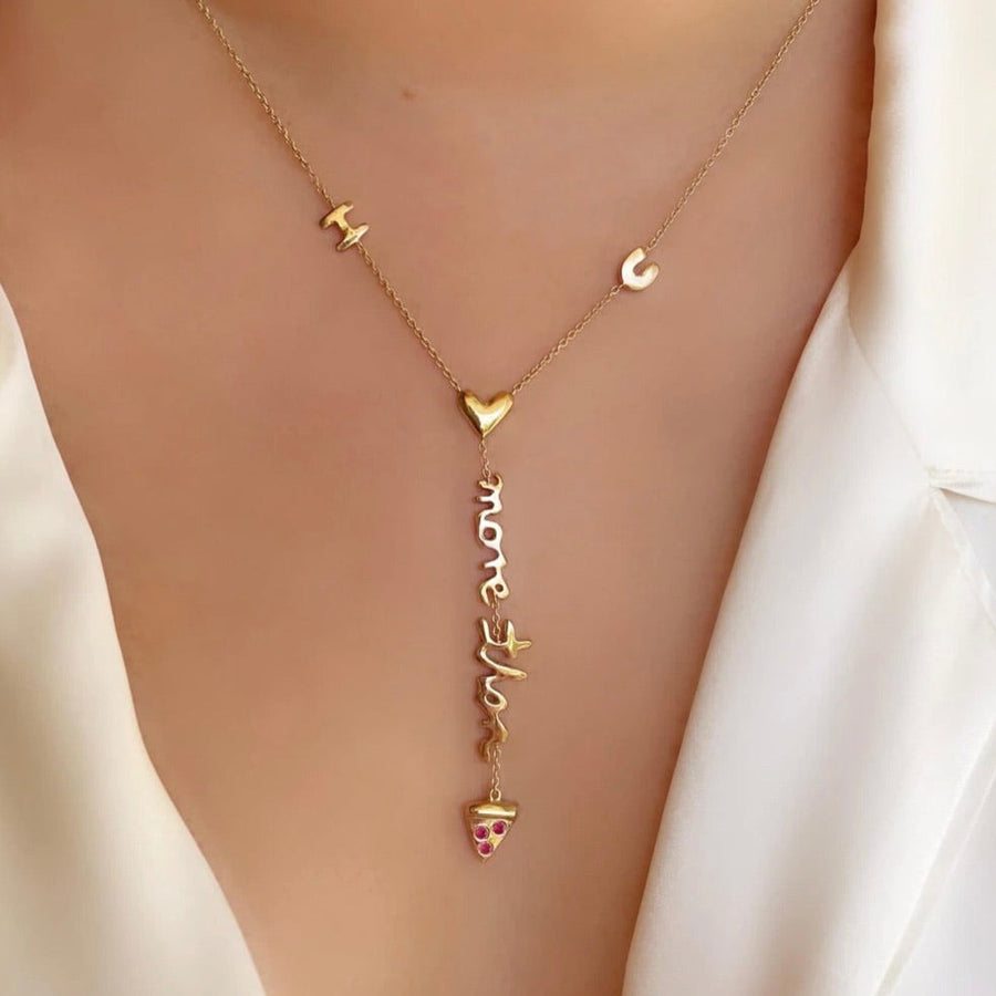 Ale-weston-i-love-you-more-than-pizza-necklace-ruby-pepperoni-14k-yellow-gold