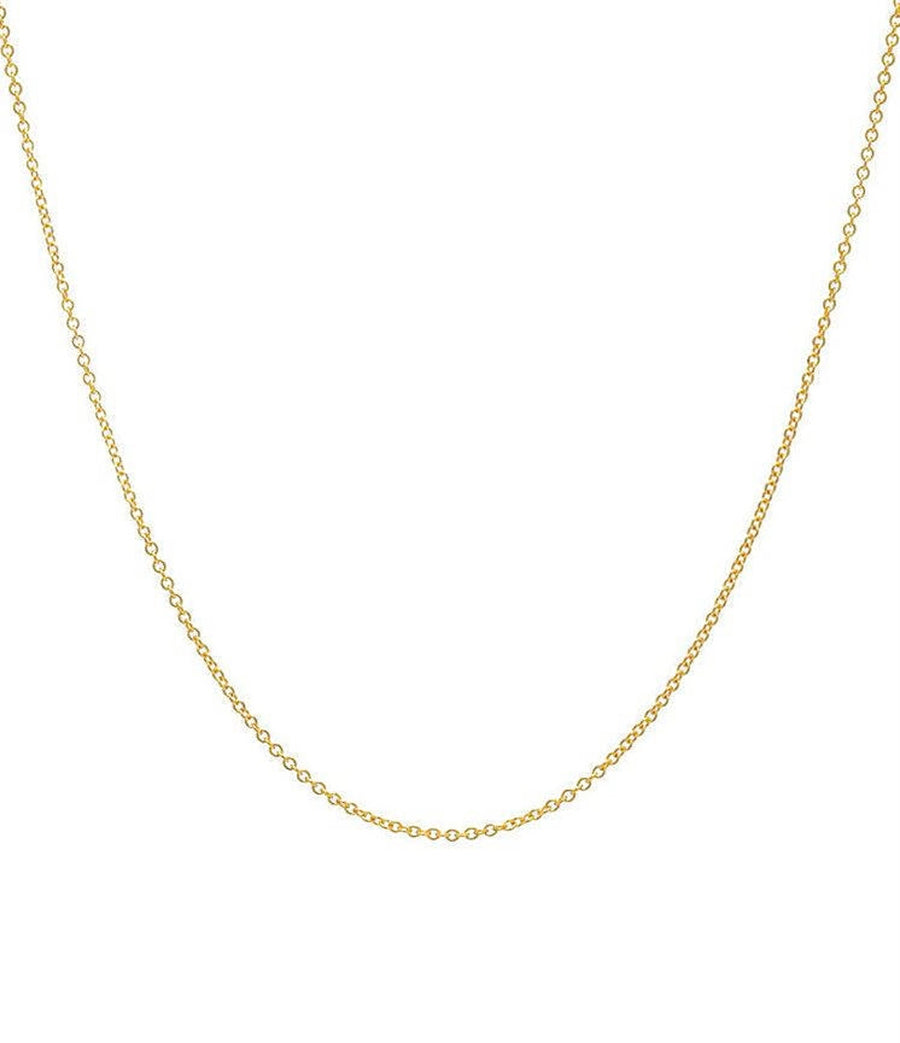 14K Gold Basic Chain Necklace